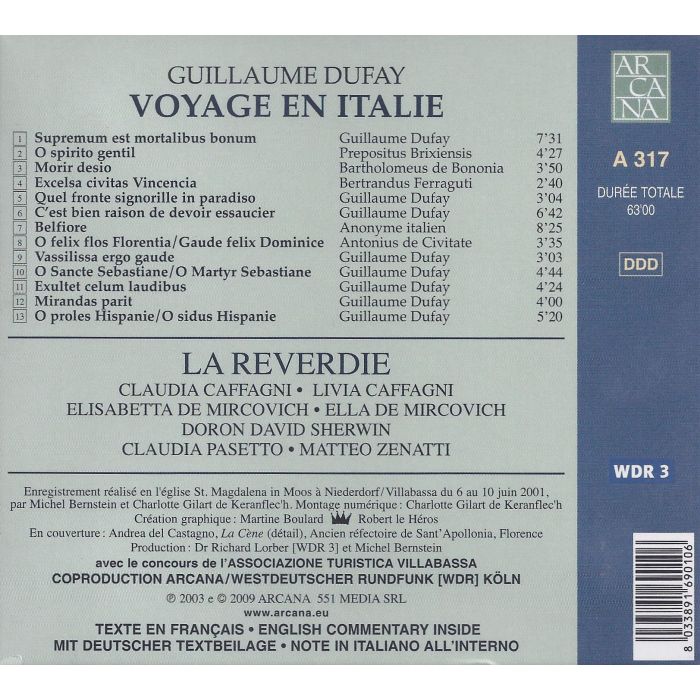 Dufay: Voyage en Italie - slide-1