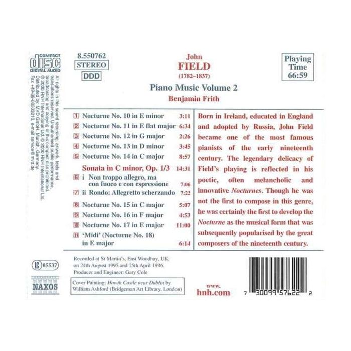 FIELD: Piano Music vol. 2 - slide-1