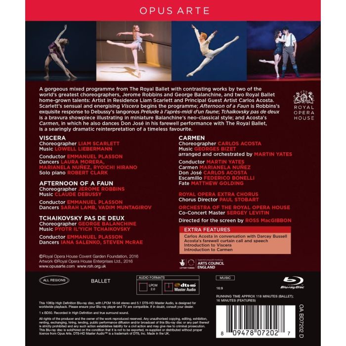 Viscera, Carmen, Afternoon of a Faun,  Pas de Deux - slide-1