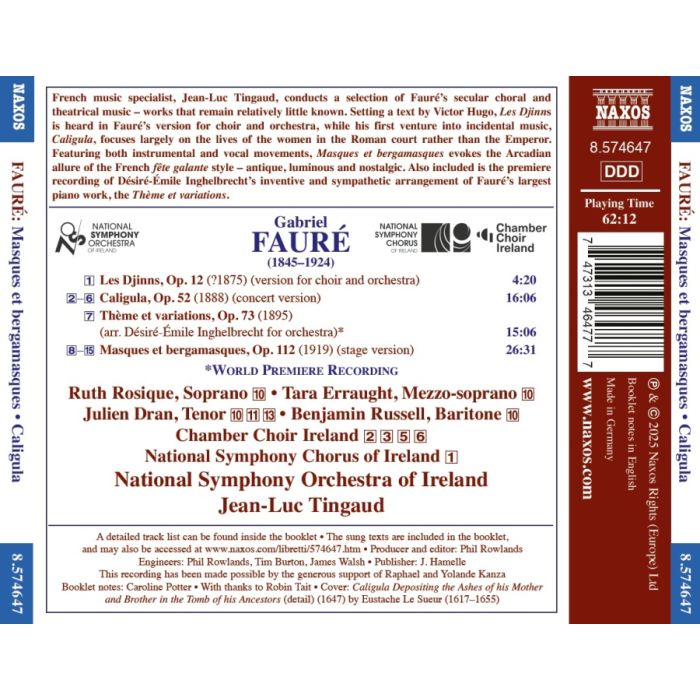 Fauré: Masques et bergamasques - slide-2