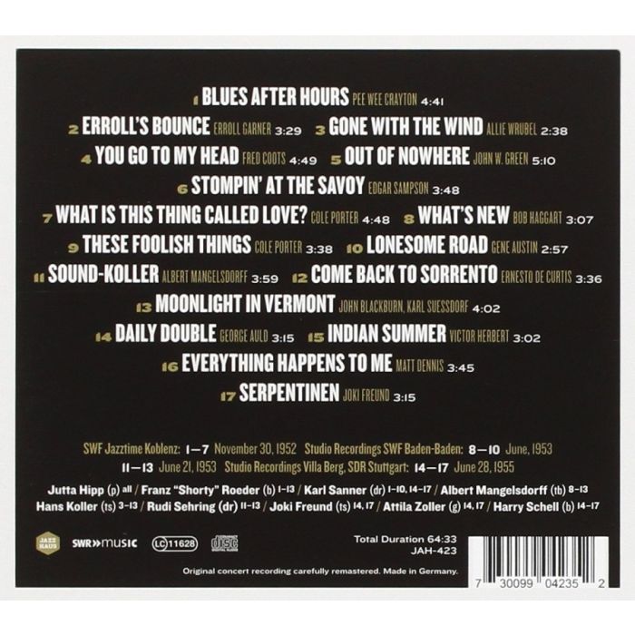 Jutta HIPP: German Recordings 1952-1955 - slide-1