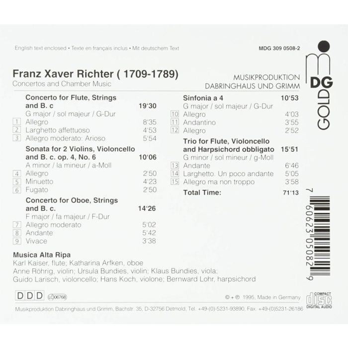 Richter: Concertos and Chamber Music - slide-1