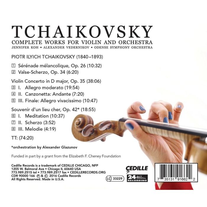 Tchaikovsky: Complete Works for Violin and Orchestra - slide-1