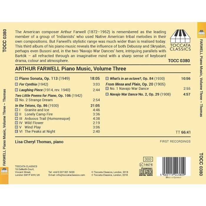 Farwell: Piano Music Vol. 3 - slide-1