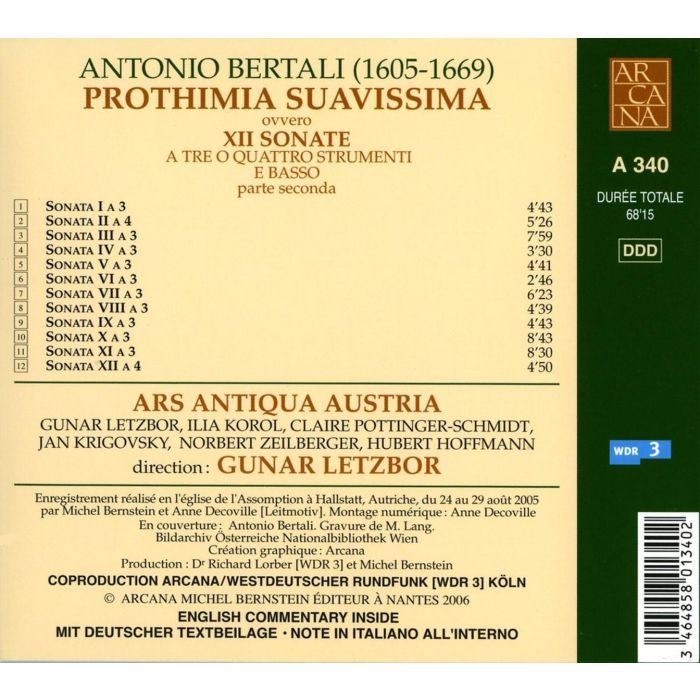 Bertali: Prothimia Suavissima - parte seconda - slide-1