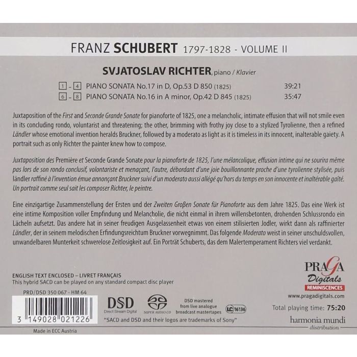 Schubert: Piano Sonatas Nos. 16 & 17 - slide-1