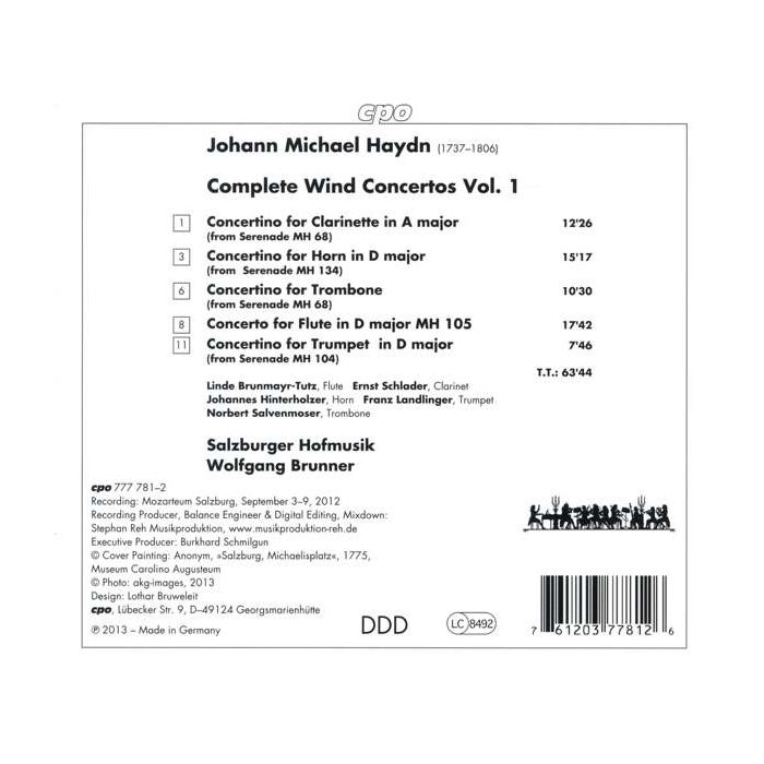 Haydn JM: Complete Wind Concertos - slide-1