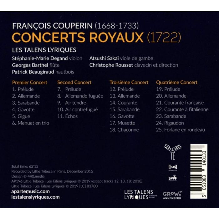 Couperin: Concerts Royaux - slide-1