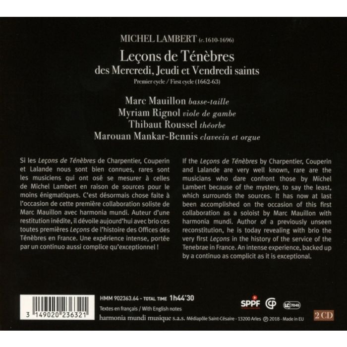 Lambert: Leçons de Ténèbres du Mercredi - slide-1
