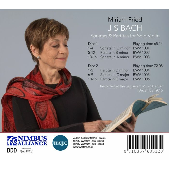 Bach: Sonatas & Partitas for Solo Violin - slide-1