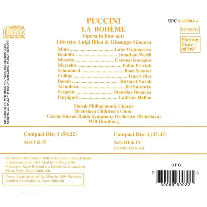 PUCCINI: La Bohème - slide-1