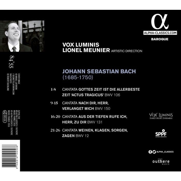 BACH: Actus Tragicus - Cantatas BWV 106, 150, 131, 12 - slide-1