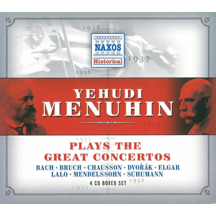 Yeuhudi Menuhin plays the Great Concertos