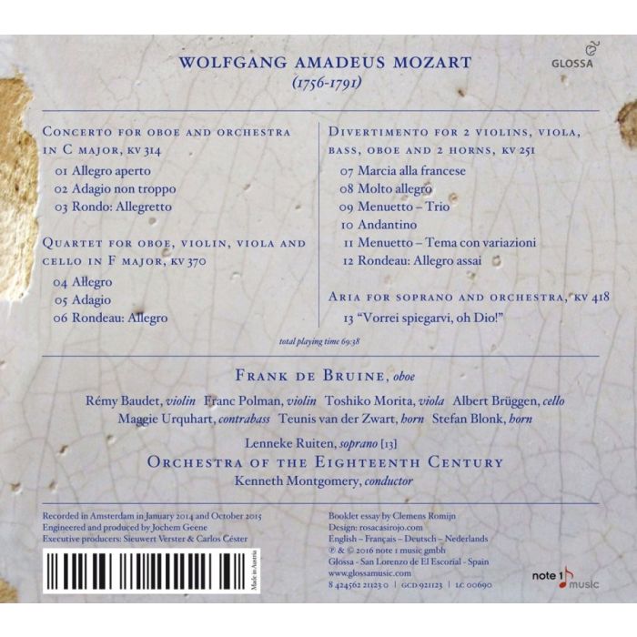 Mozart: The Oboe Concerto & other works for oboe - slide-1