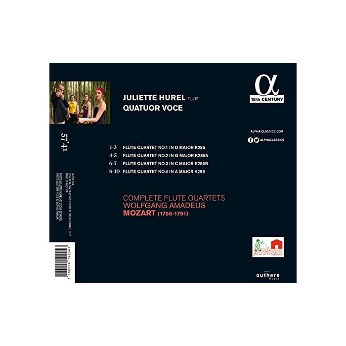 MOZART: Complete Flute Quartets - slide-1