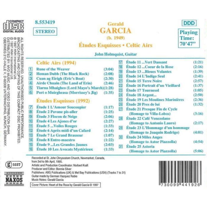GARCIA: Etudes Esquisses - slide-1