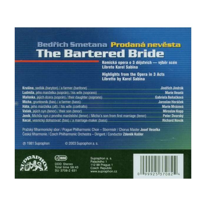 Smetana:The Bartered Bride - highlights from the opera - slide-1