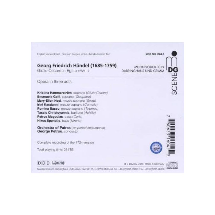 Handel: Giulio Cesare in Egitto - slide-1