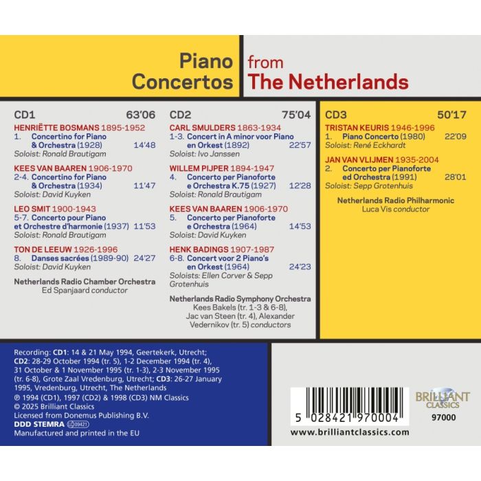 Piano Concertos from the Netherlands - slide-1