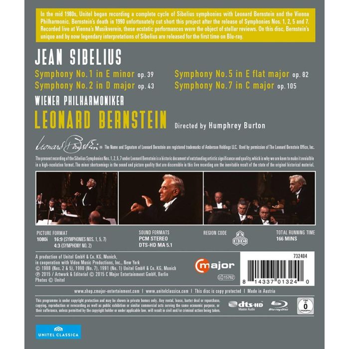 Sibelius: Symphonies 1, 2, 5 & 7 - slide-1