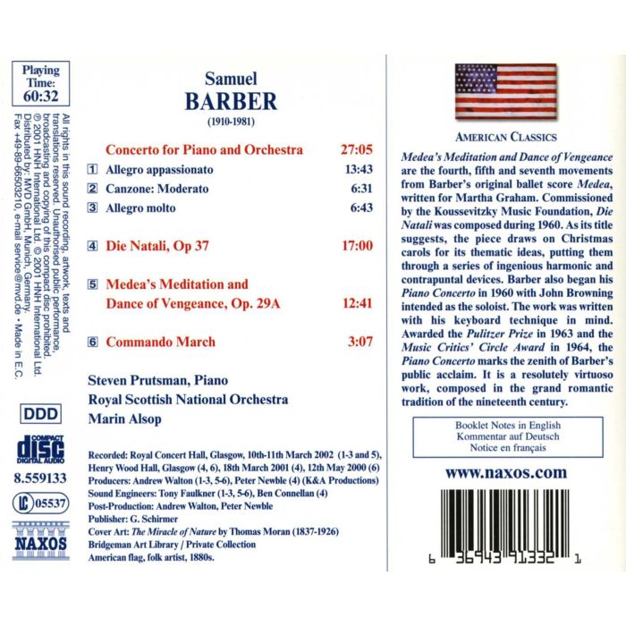 BARBER: Piano Concerto - slide-1