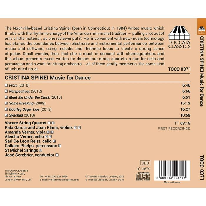 Spinei: Music for Dance - slide-1