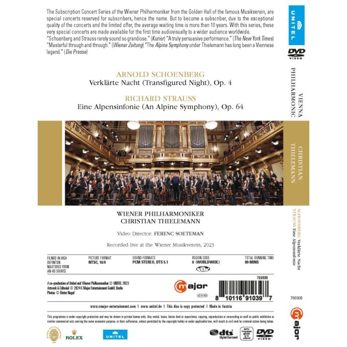 Schoenberg: Verklärte Nacht; Strauss: Eine Alpensinfonie (DVD) - slide-1