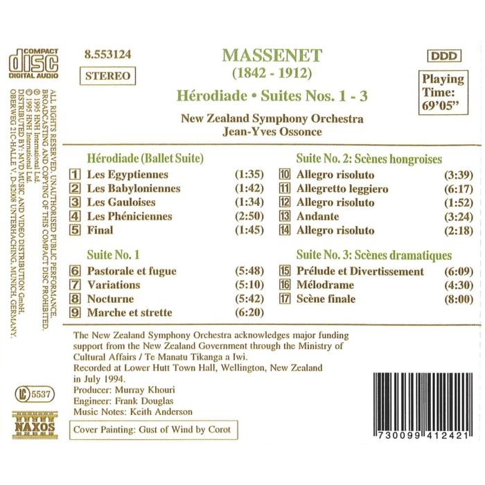MASSENET: Herodiae - Suites 1 - slide-1
