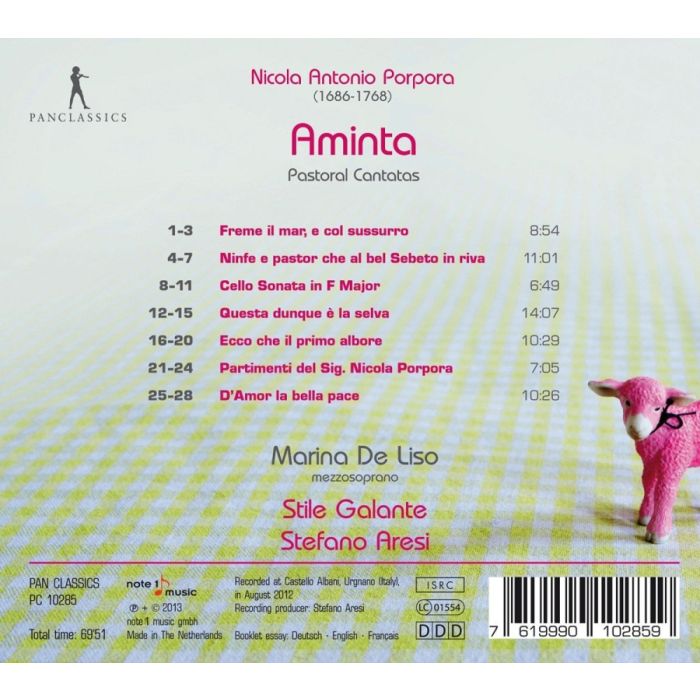 Porpora: Pastoral Cantatas - slide-1
