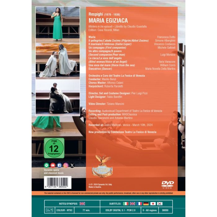Respighi: Maria Egiziaca (DVD) - slide-1