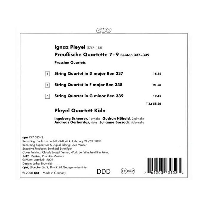Pleyel: Preussische Quartette 7-9 - slide-1