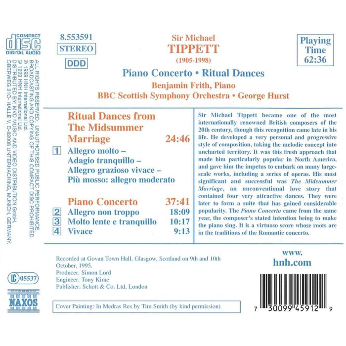 TIPPETT: Piano Concerto - slide-1