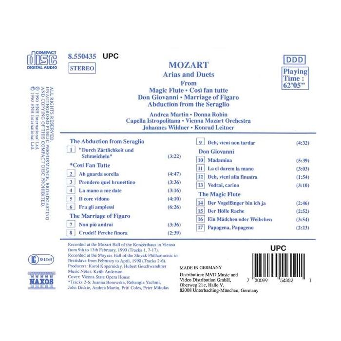 Mozart: Operatic Arias and Duets - slide-1