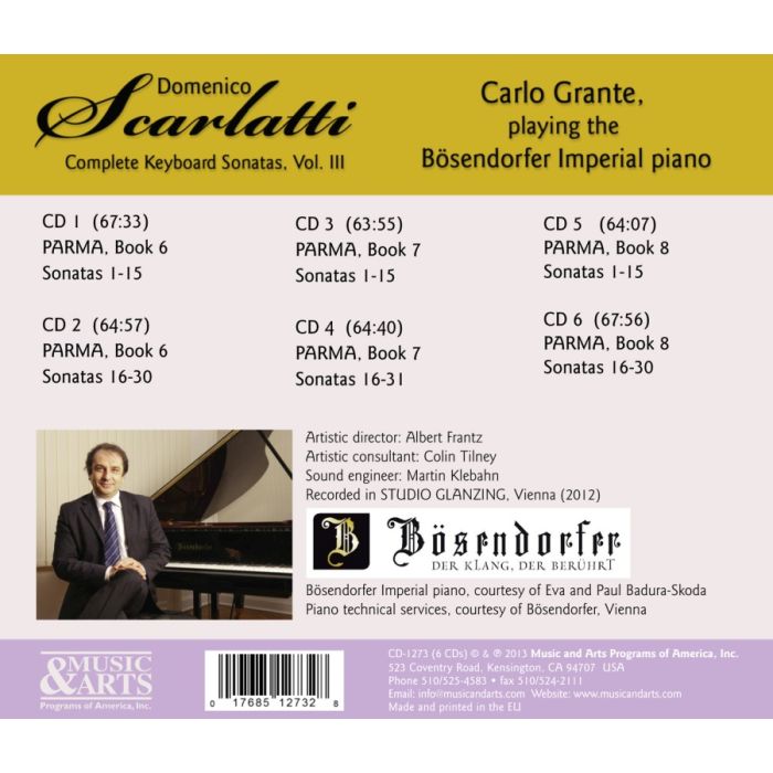 Scarlatti: The Complete Keyboard Sonatas Vol. 3 - slide-1
