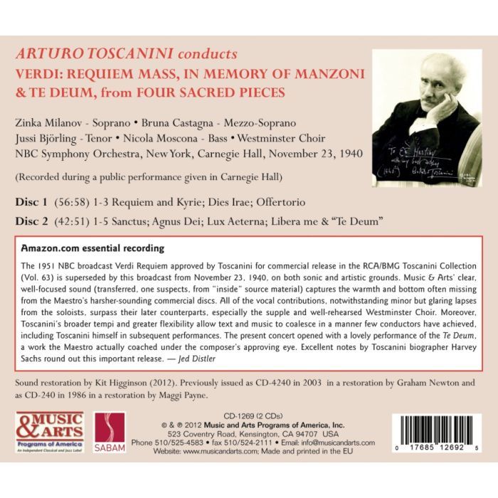 Verdi: Requiem Mass & Te Deum - slide-1