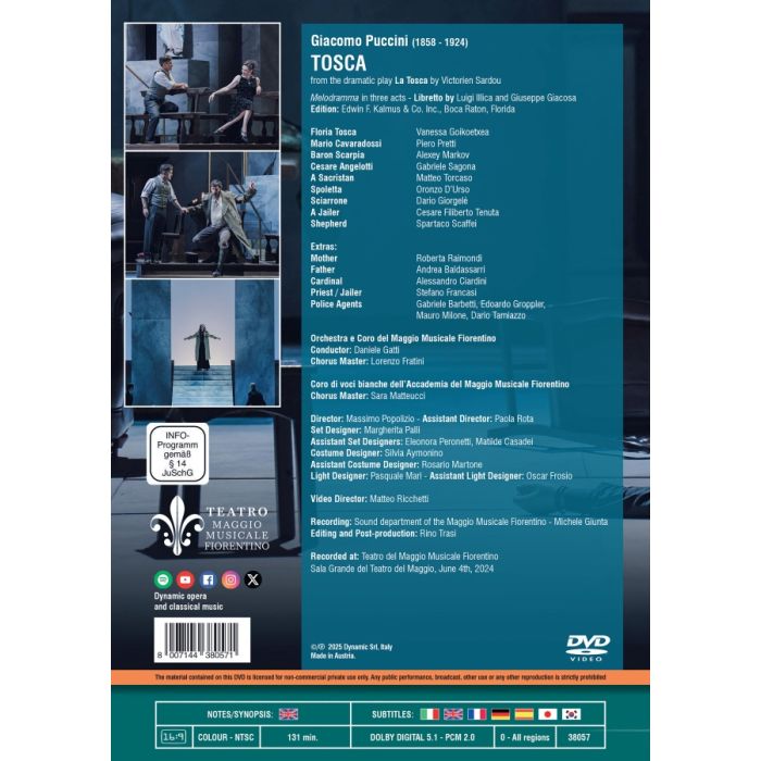 Puccini: Tosca (DVD) - slide-1