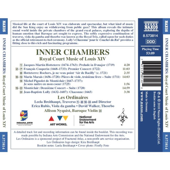 Inner Chambers - Royal Court Music of Louis XIV - slide-1
