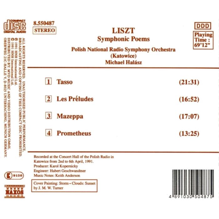 Liszt: Symphonic Poems - slide-1