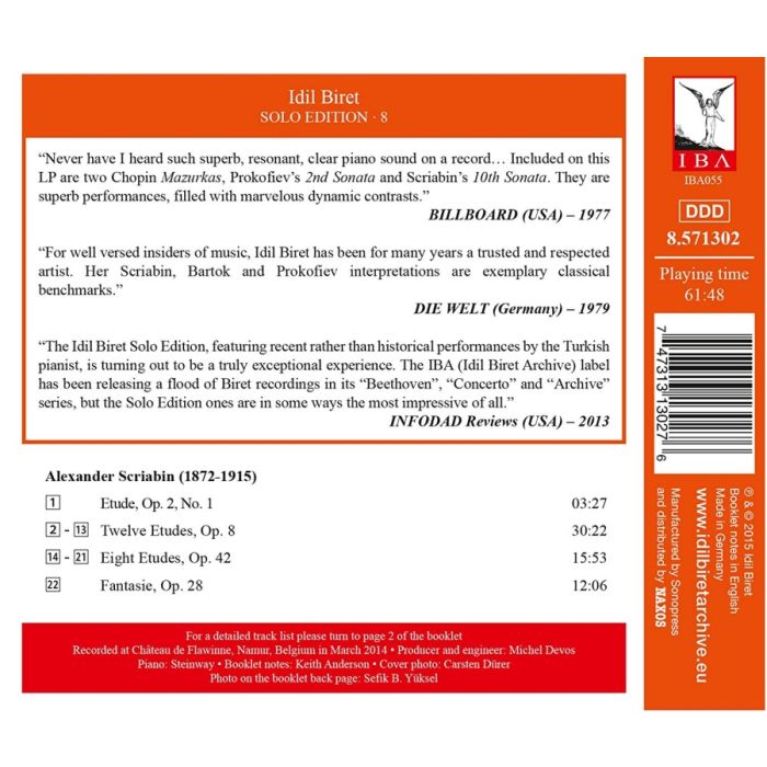 Scriabin: Etudes Op. 28 & 42 Fantasie Op. 28 - slide-1