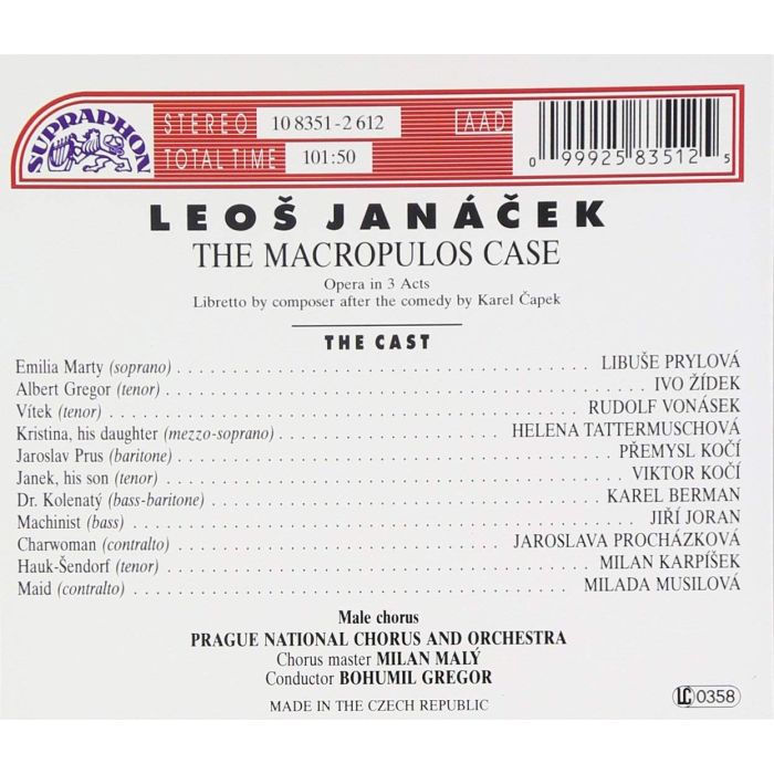 Janacek: The Macropulos Case - slide-1