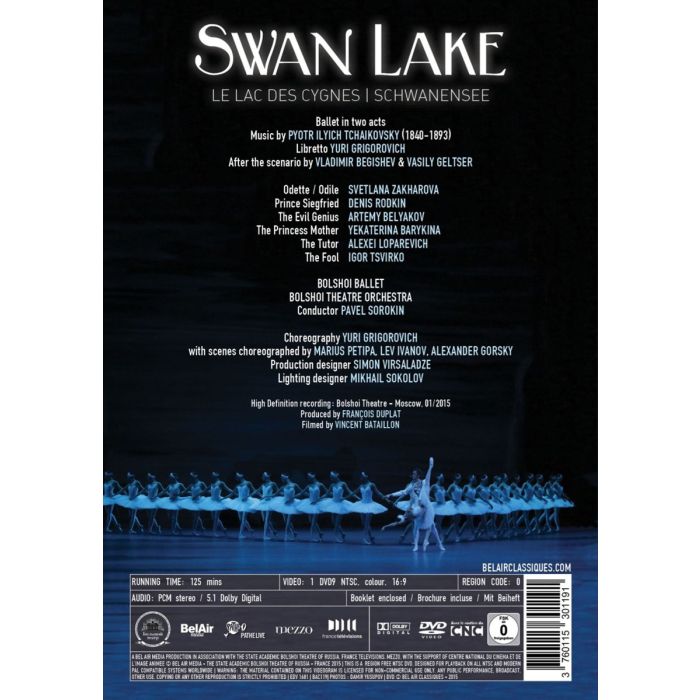 Tchaikovsky: Swan Lake / Bolshoi Ballet - slide-1