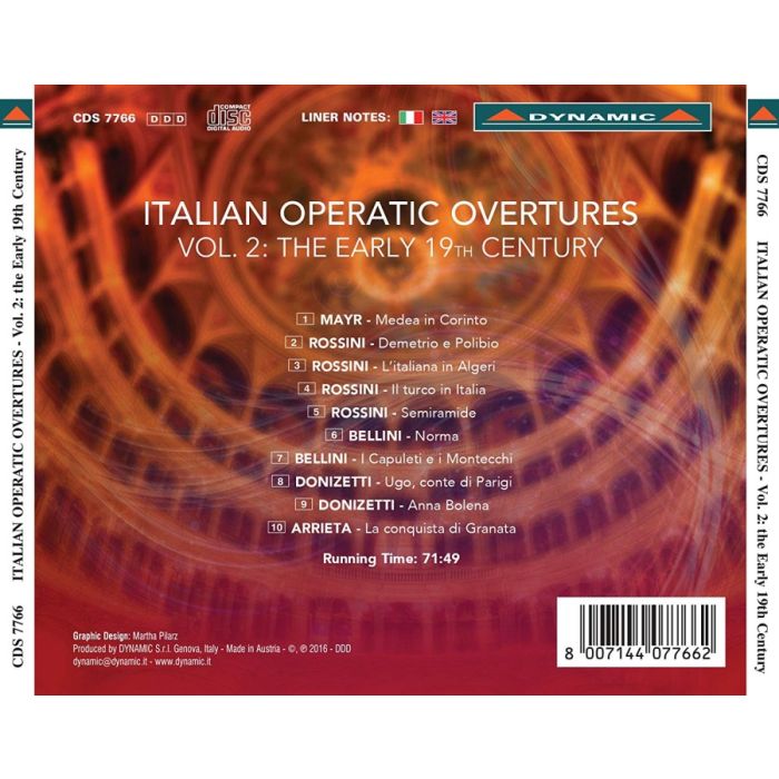 Italian Operatic Ouvertures Vol. 2 – Mayr, Rossini, Bellini, Donizetti, Arrieta - slide-1