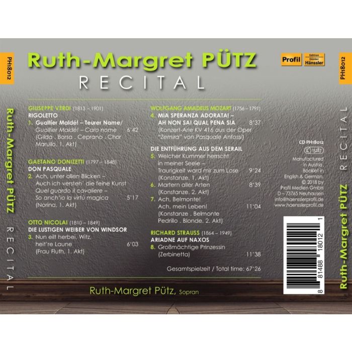 Ruth-Margret Pütz - Recital - slide-1