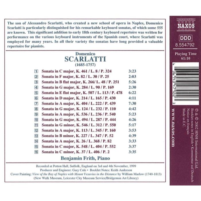 SCARLATTI: Complete Keyboard Sonatas, Vol. 5 - slide-1