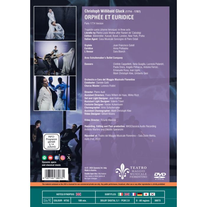 Gluck: Orphee et Euridice (DVD) - slide-1