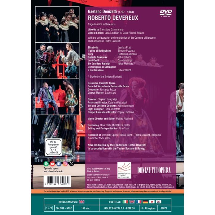 Donizetti: Roberto Devereux (DVD) - slide-1