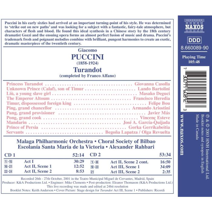 PUCCINI: Turandot - slide-1