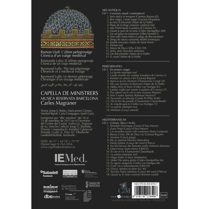 Ars Antiqua - Ramon Llull: L’últim pelegrinatge - slide-1