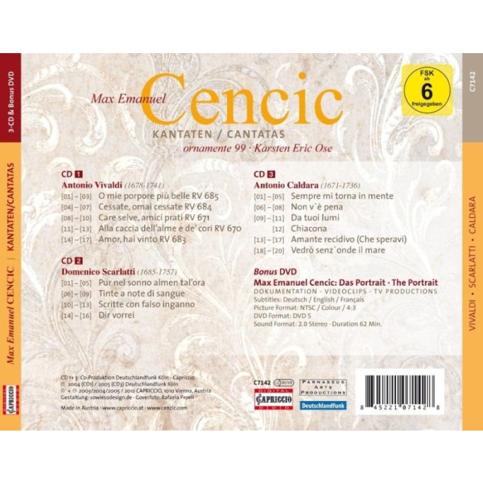 Vivaldi, A. Scarlatti, Caldara: Kantaten - slide-1