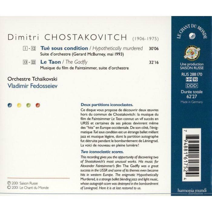 Shostakovich: The Gadfly - slide-1